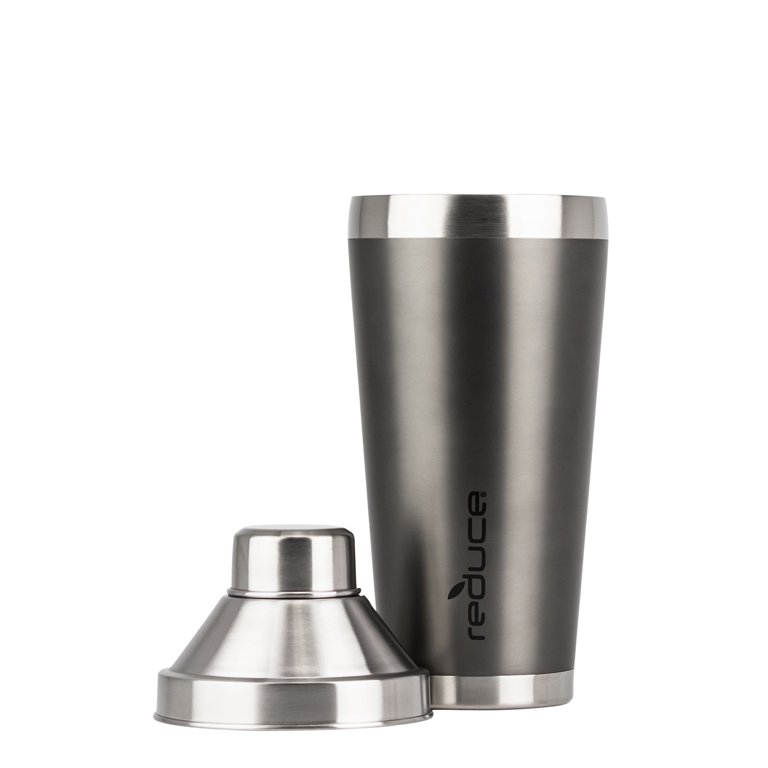 Reduce 20oz Stainless Steel Insulated Cocktail Shaker - Charcoal 20 oz