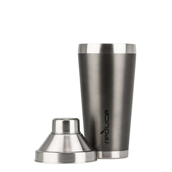 Reduce 20oz Stainless Steel Insulated Cocktail Shaker - Charcoal