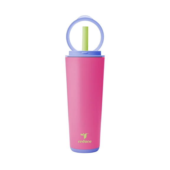 Reduce Halo 22 oz Insulated Tumbler with Handle, Pier Pink