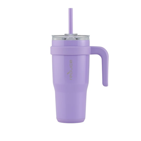 Reduce Cold1 24oz Stainless Steel Tumbler with Handle, Wisteria Purple