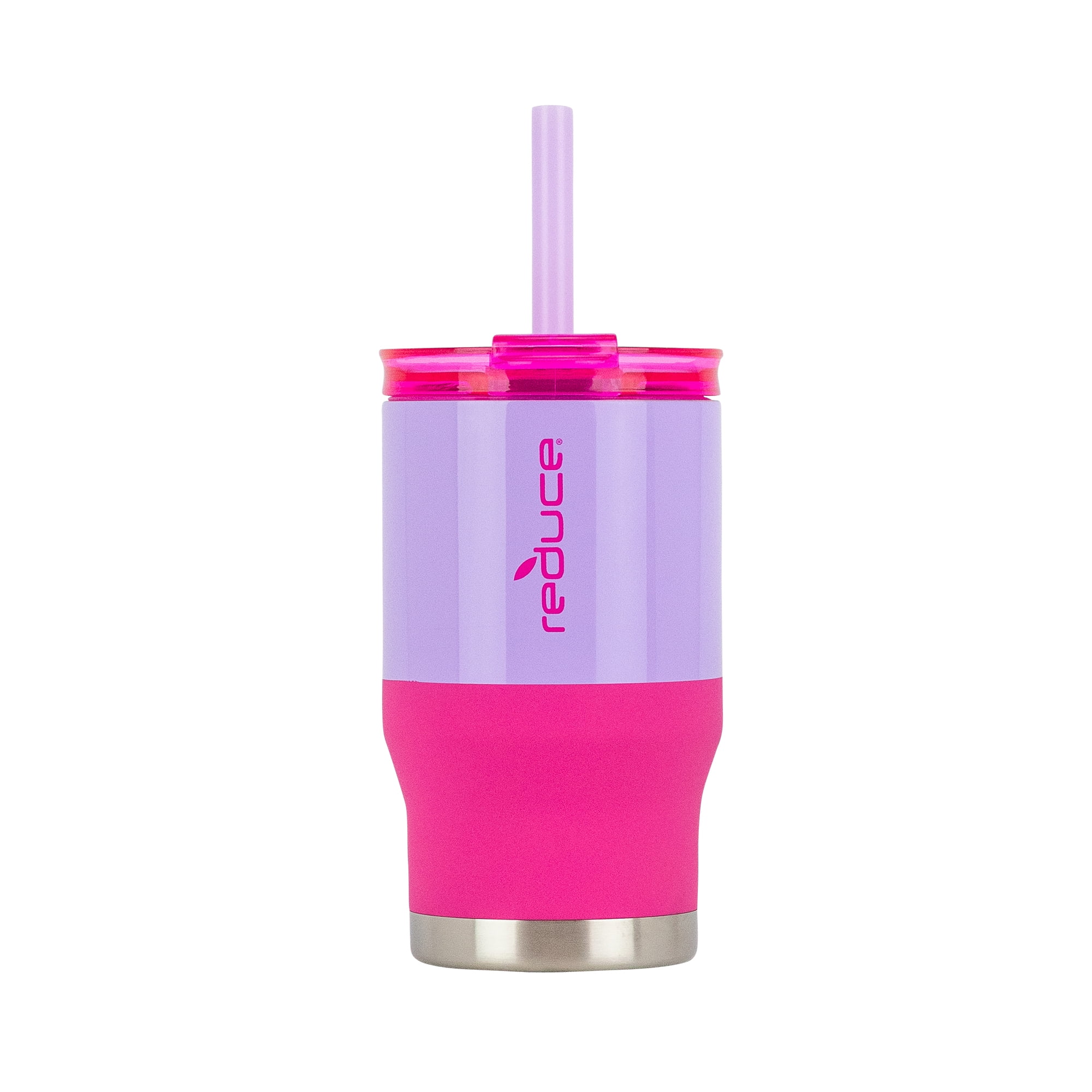 Reduce Yellow Coldee Vacuum Insulated Tumbler For Kids 14 oz. Ages 3+ 3 in1  Lid