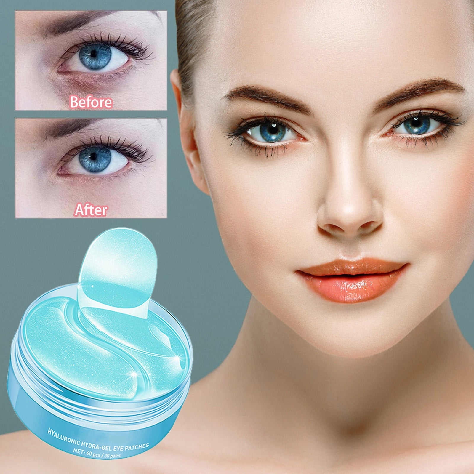 Reduce Eye Wrinkles and Eye Dark Circles Rose Hydrating Gel Eye Patch For Women Nourishing
