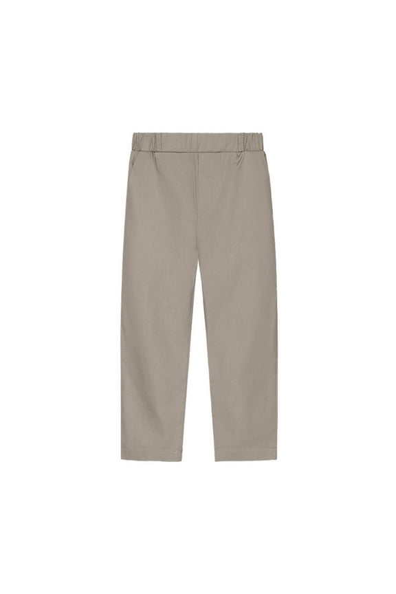 Reduce!Herrnalise Toddler Kids Boys Formal Suit Pants Dress Pants Solid Color Stripe School Uniform Suit Pants Fashion Cute Casual Trousers Khaki - A