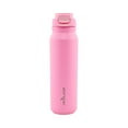thumbnail image 1 of Reduce Hydrate Pro 32 Ounce Water Bottle - Hidden Straw Flip Top Lid. Stainless Steel - Peony, 1 of 9