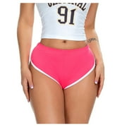Reduce Price Hfyihgf High Waist Booty Workout Shorts Womens Sexy Shorts Scrunch Butt Lifting Summer Sport Active Bodybuilding Short ShortsHot Pink,M