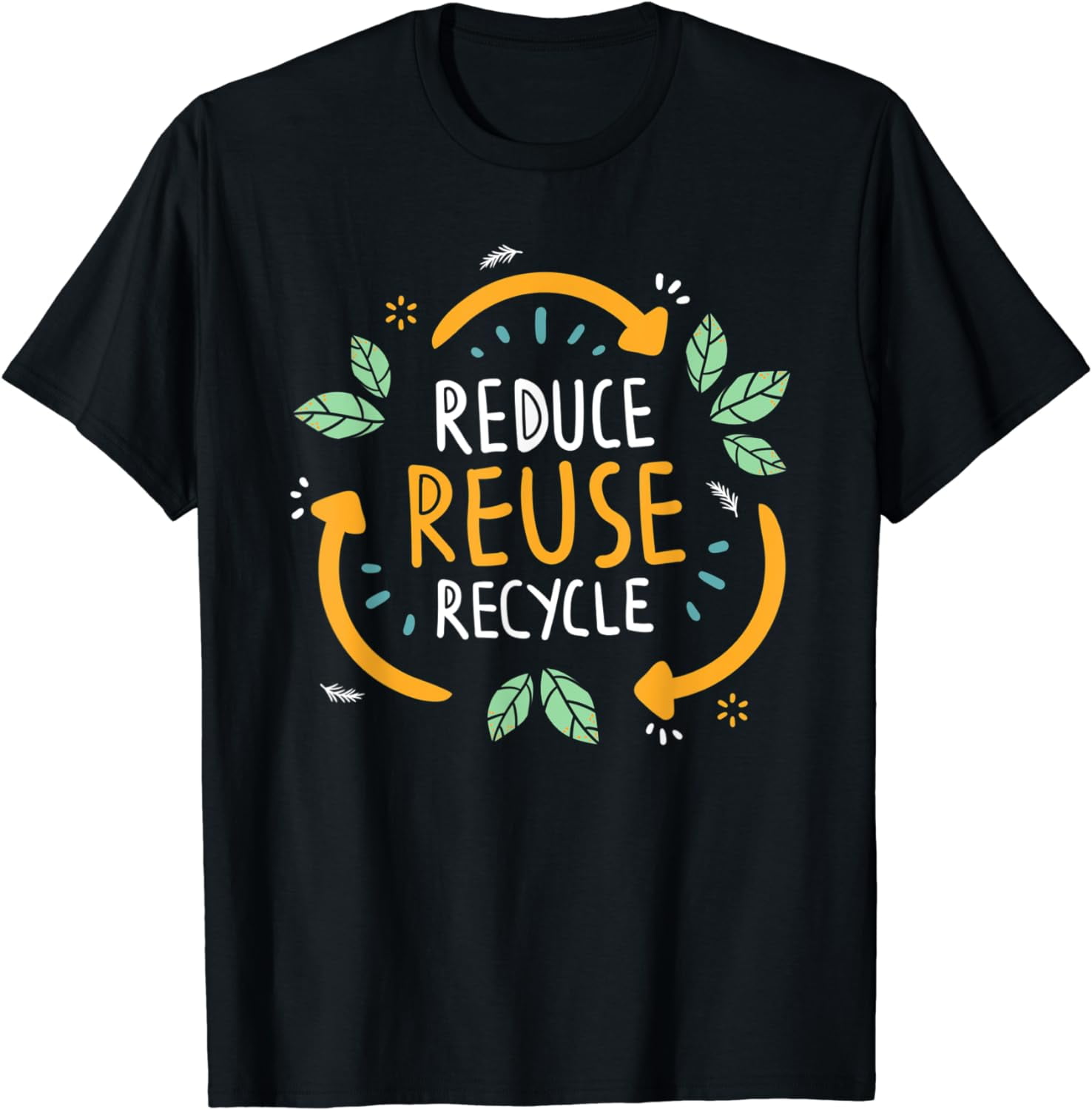Reduce Reuse Recycle 2024 Earth Day T-Shirt - Walmart.com