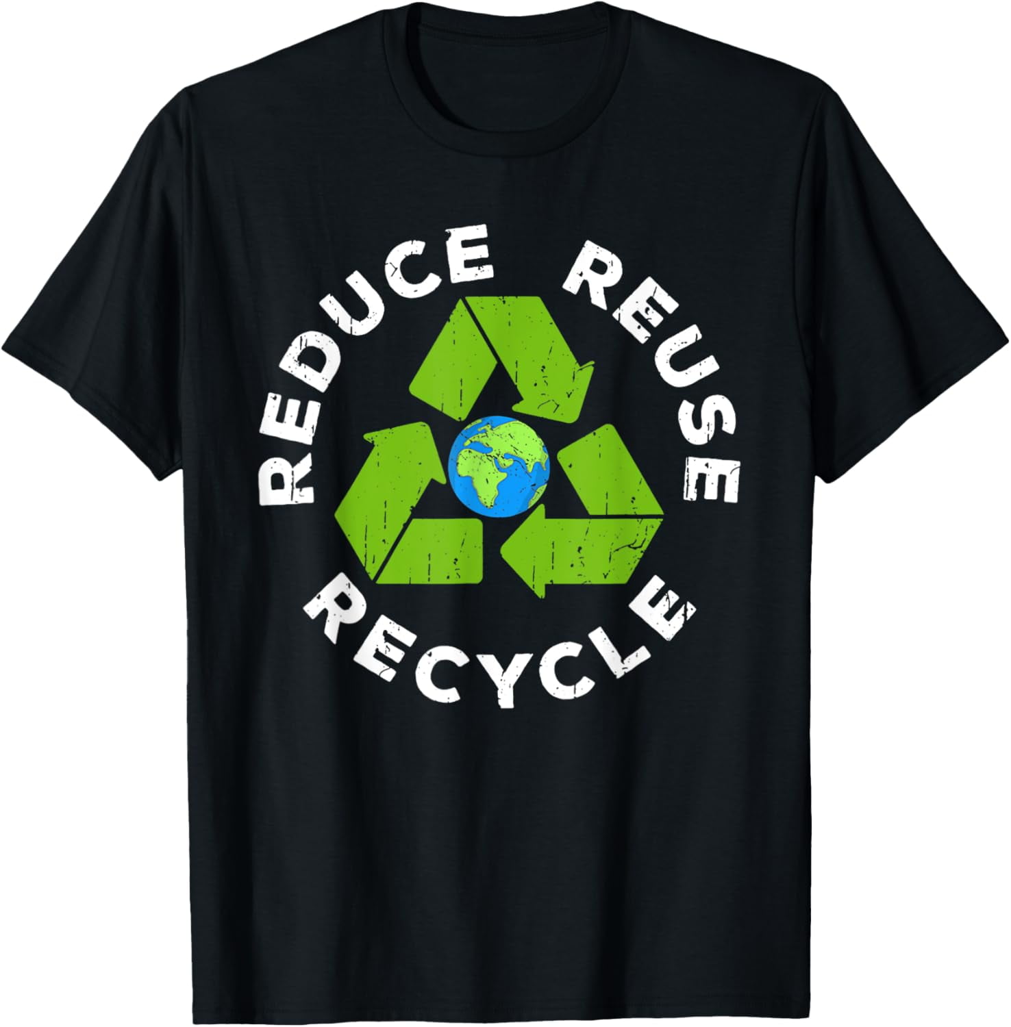 Reduce Reuse Recycle Earth Day 2024 Shirt T-Shirt - Walmart.com