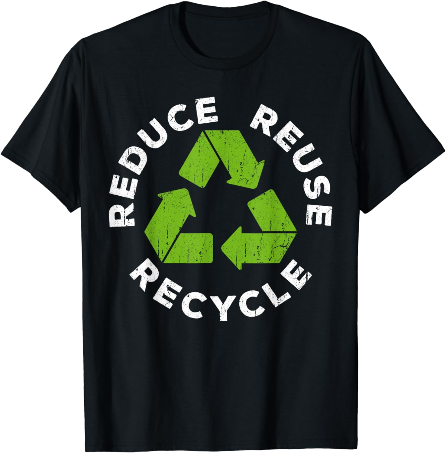 Reduce Reuse Recycle T-Shirt Earth Day 2024 Shirt T-Shirt - Walmart.com