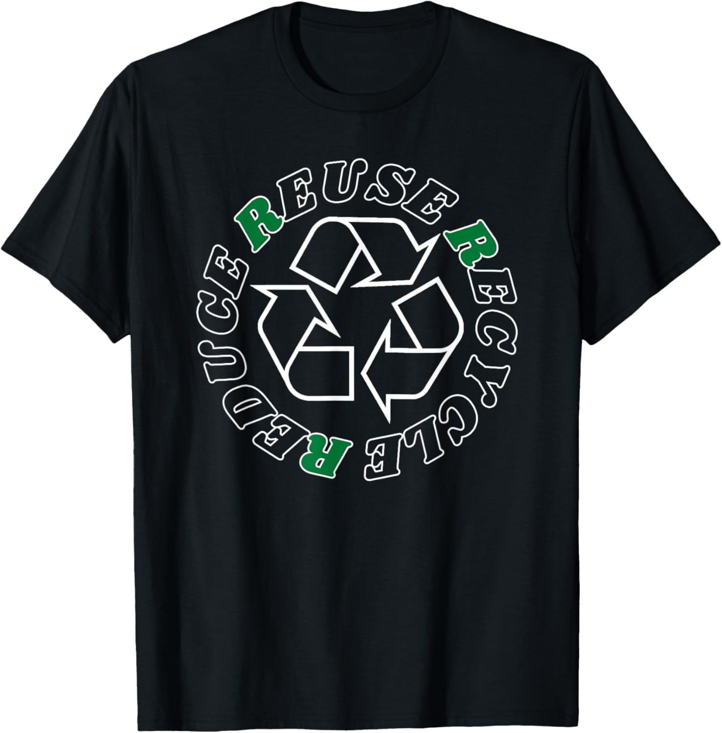 Reduce Reuse Recycle T-Shirt - Walmart.com