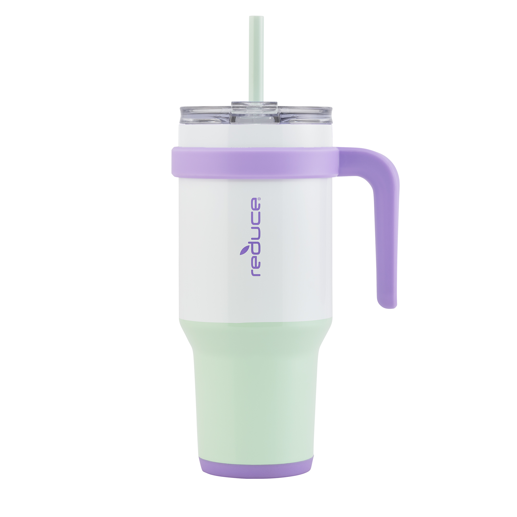 Reduce 40 Oz Mug Tumbler, Stainless Steel With Handle - Keeps Drinks