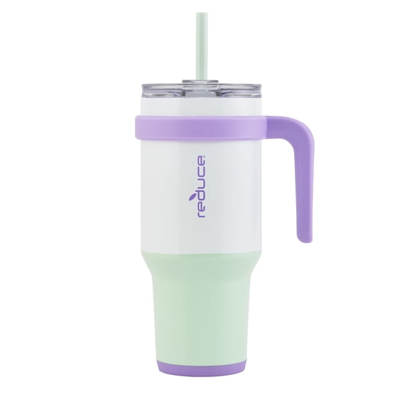 Reduce Cold1 40oz Tumbler with Handle, Stainless Steel, Color Block