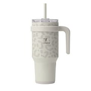 Reduce Cold1 40oz Tumbler with Handle, Stainless Steel, Snow Leopard