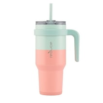 Reduce Slim Cold1 Tumbler with Straw, Lid & Handle - Insulated Stainless Steel with 3-Way Lid - 40oz