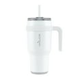 thumbnail image 1 of Reduce Cold1 40oz Tumbler with Handle, 3-Way Lid, Stainless Steel, White, 1 of 10