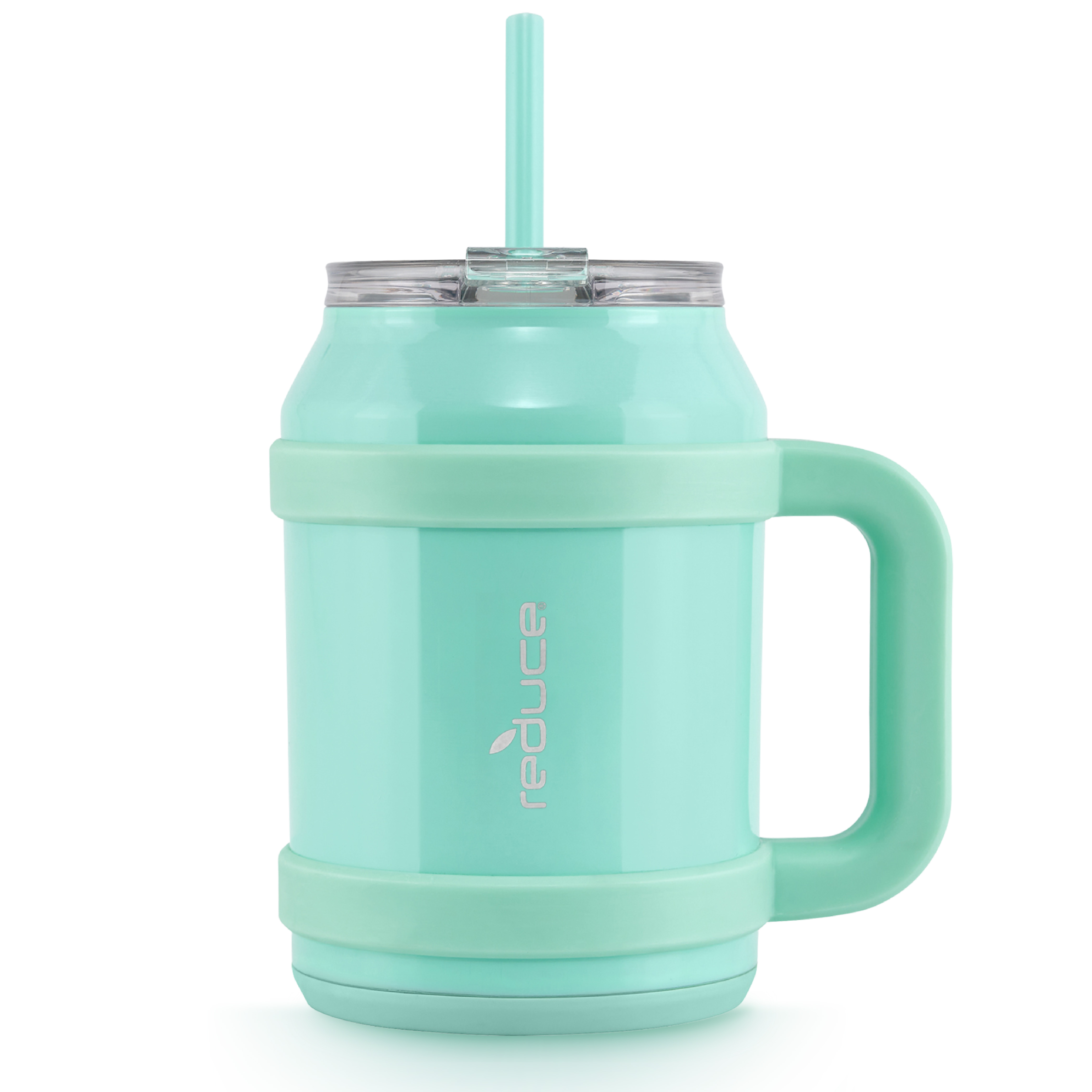 Reduce Vacuum Insulated Stainless Steel Cold1 Mug With Lid And Straw 