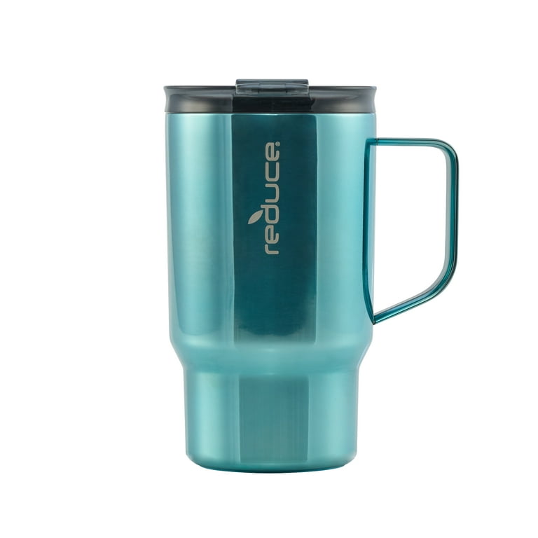Reduce Vacuum Insulated Stainless Steel Cold1 Tumbler with Handle, Lid, and  Straw, Northern Lights, 24 oz. 