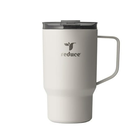 Reduce Hot1 18 oz Stainless Steel Insulated Tumbler with Adjustable Flow Lid – Linen