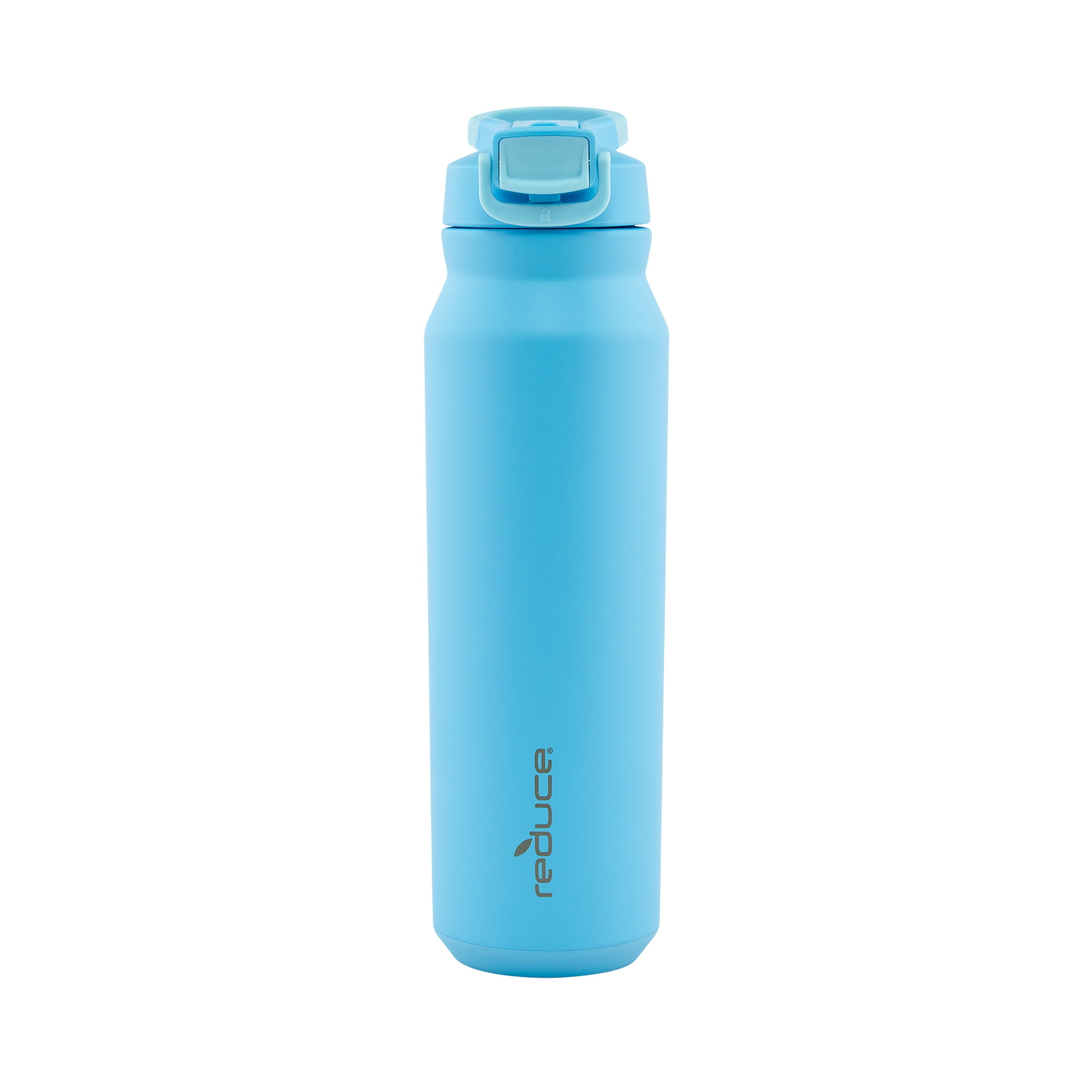 Reduce Vacuum Insulated Stainless Steel Hydrate Pro Water Bottle with Leak- Proof Lid, Grapefruit, 32 oz. 