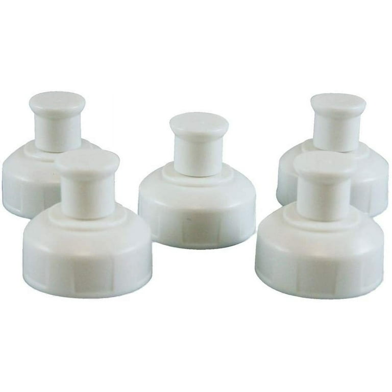 Reduce WaterWeek Replacement Lid Set, Fits 10oz and 16oz Bottles - 5 Pack