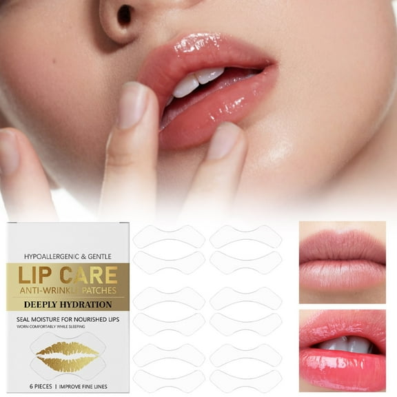 Reduce Wrinkle Patches For Lip Upper Lip Wrinkle For Smoothing Wrinkles And Fine Lines Collagens Patches For Smile Line And Lip Area