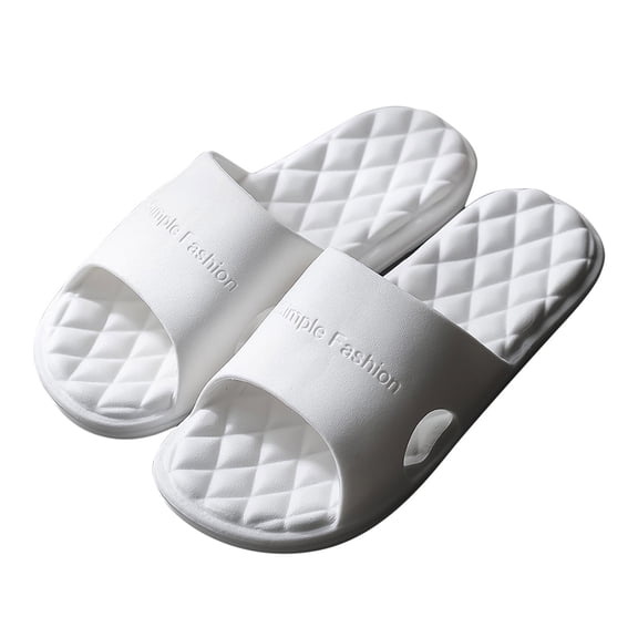 UTTOASFAY Unisex Home Slippers,Couple Bathroom Sandals,Soft Sole Indoor Outdoor Shoes,Lightweight Com-fortable Footwear
