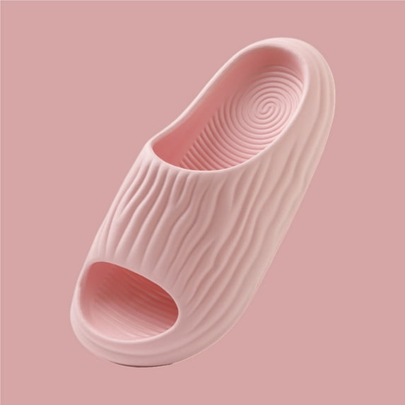 HWRETIE Men and Women Slippers,Thick Bottom Non-Slip EVA Soft Sole Indoor Bathroom Home Couple Shoes,Comfortable Outdoor Sandals