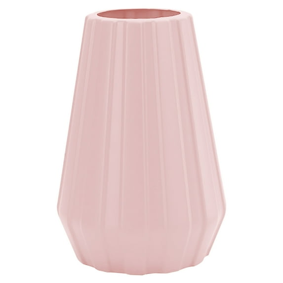 Reduced,BILIKEYU Unbreakable Plastic Flower Vases, Ceramic-Look Centerpieces for Home Table Decor