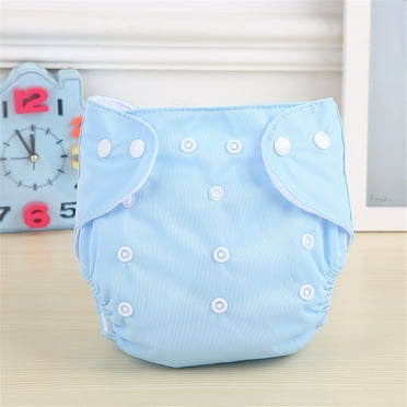 Reduced! JJHGVB 5 Pcs Reusable Baby Nappy Cover Cloth Diaper Cover for 0-3 Years with Adjustable Wrap