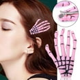 thumbnail image 1 of Latrodar Hair Accessories Claw Hairpin Hand Skeleton Halloween Hair Clips, 1 of 2