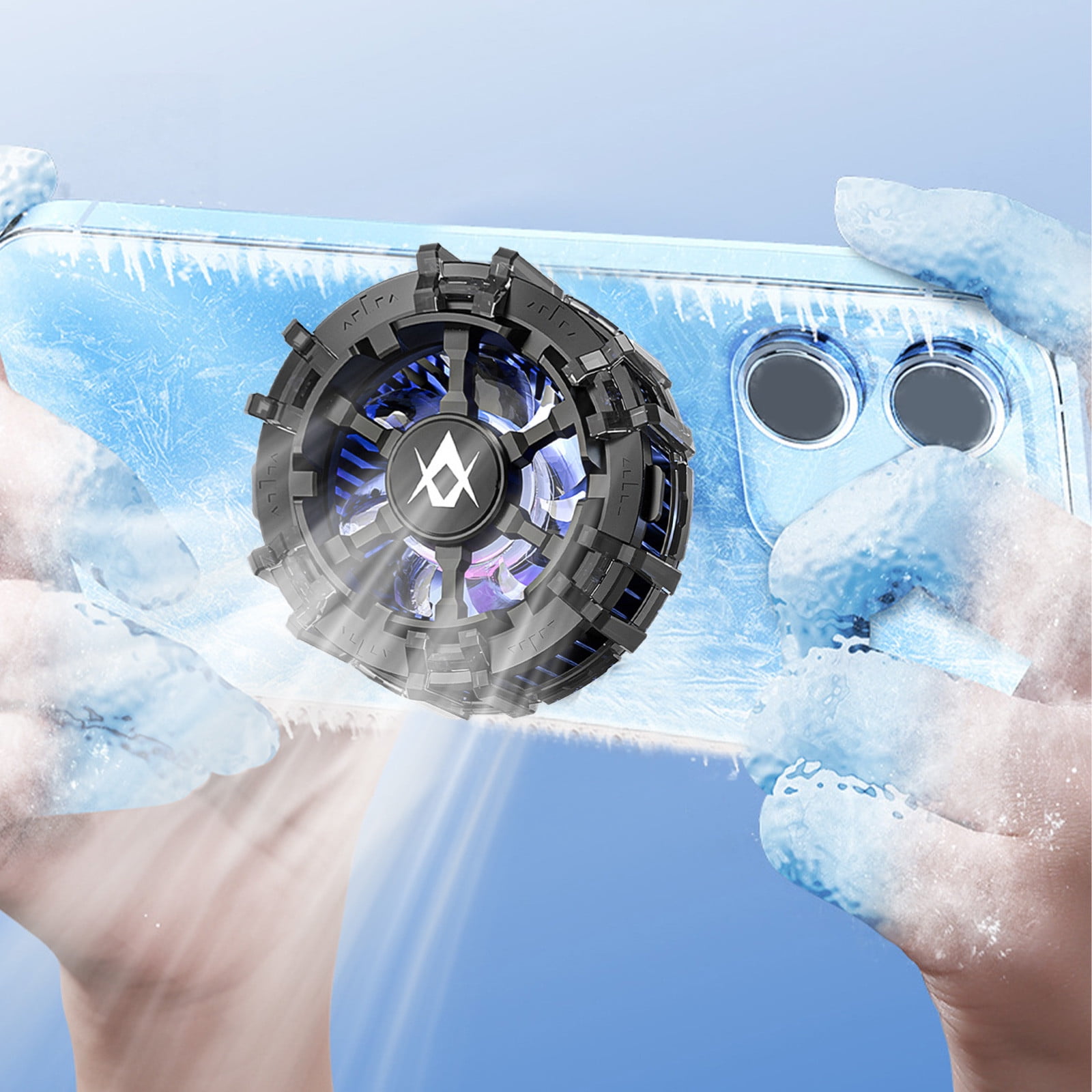 Reduced Price, Mobile Game Cooler, Magnetic Clip, RGB Effect ...