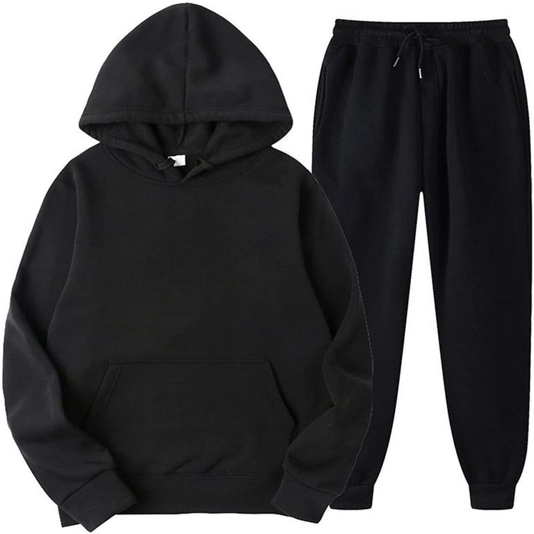 Reduced RQYYD Tracksuits 2Pcs Sets Womens Hoodies Joggers Teen