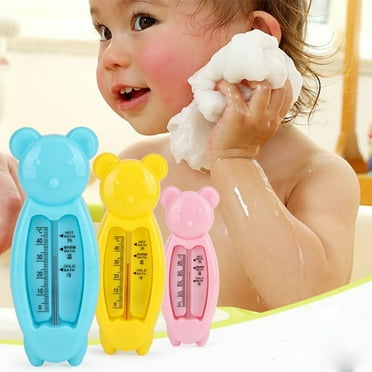 Reduced! SSNTSY Floating Water Sensor Thermometer Plastic Float Toy Baby Bath Tub Lovely