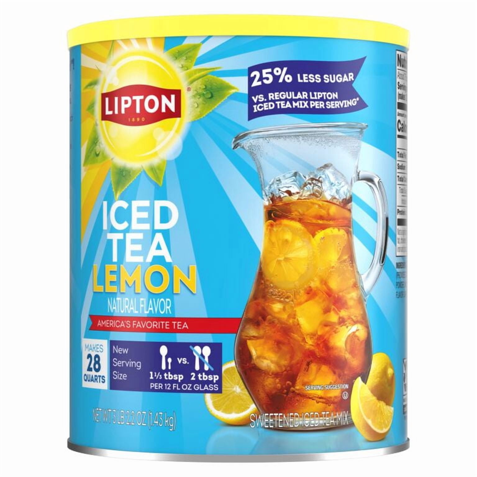 PR LIPTON ICED TEA LEMON RED SUGAR 28 QT&nbsp;&nbsp;&nbsp;