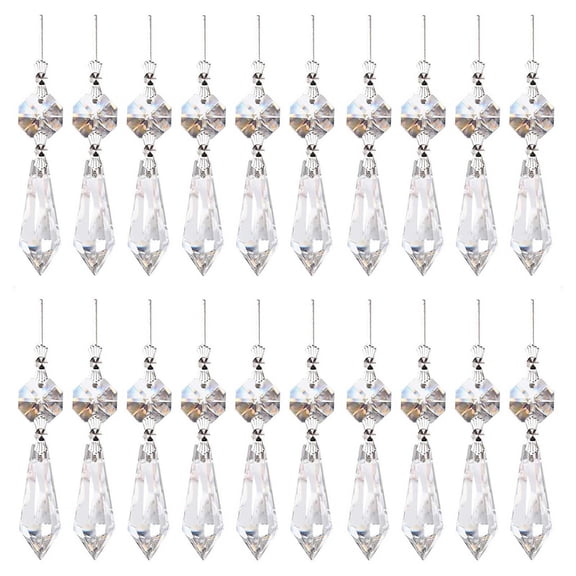 Sparkly Bling Decor, Replacement Crystals for Lamps, Clear Acrylic ...