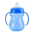 Reduced!VOYOAO 240 ML Wide Caliber PP Baby Bottle With Handle Anti Drop Anti Flatulence Plastic