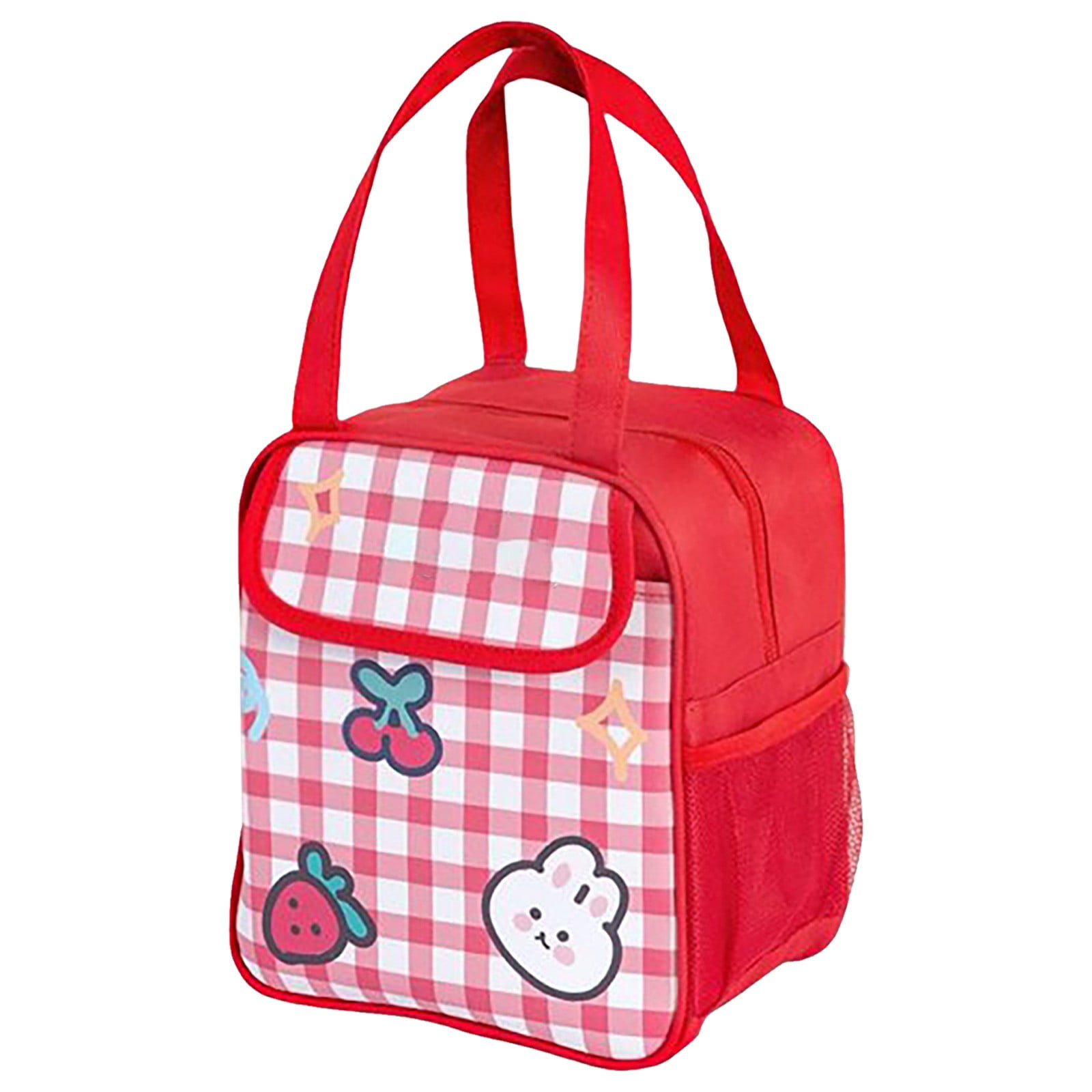 Reduced!VOYOAO Lunch Bag Multiple Pockets Large Capacity Portable Girl