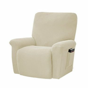 Reduced!VOYOAO Super Stretch Recliner Cover Recliner Couch Covers Recliner Chair Cover Form Fitted Non Slip Reclining Slipcovers for Standard Large Recliner Soft Thick Hot Sale
