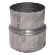 Reducer Pipe Adaptor 3 ID to 3.5 ID Aluminized Steel