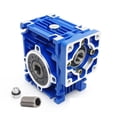 thumbnail image 1 of Reducer Worm Gear High Torque Gearbox Reducer Ratio For NEMA23 Motor + Shaft Sleeve Adaptor 8*11mm ,Low Noise - RATIO 15-1_60 X 60 FOR NEMA23, 1 of 6