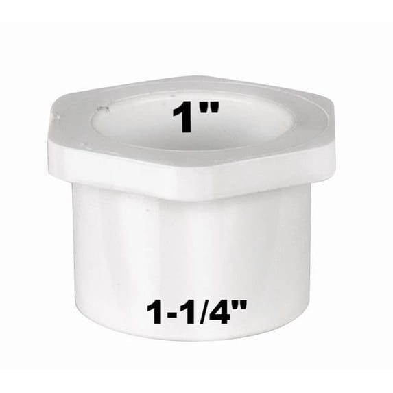 Reducer bushing 1¼" x 1"