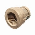 Pipe Classfication Reducing Coupling Brass Brass Class 125 Pipe Fittings, 3/8 in Female ...