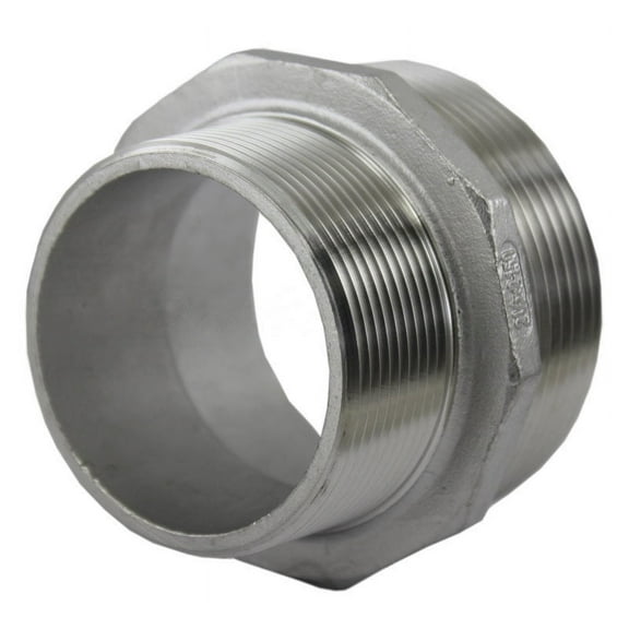 Reducing Nipple 2-1/2" x 2" Male NPT, 2 Pack