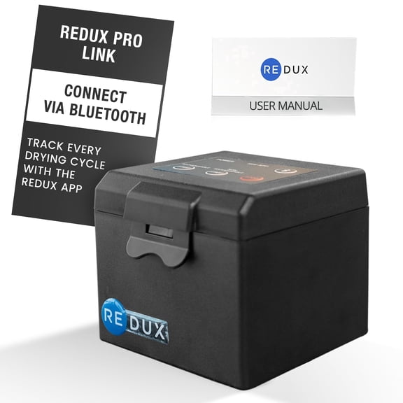 Redux Pro Link Hearing Aid Dryer Dehumidifier with Mobile App Control and Professional Vacuum Drying for Hearing Aids and Earbuds