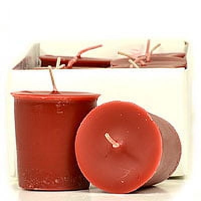 Redwood Cedar Votive Candles Votive Candles Pack: 12 per box 1.75 in. diameter x 2 in. tall
