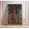 thumbnail image 1 of Redwood Forest Landscape Poster, Unframed Paper Poster 11x14in, 1 of 4