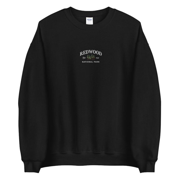 Redwood National Park Embroidered Sweatshirt