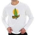 thumbnail image 1 of Redwood National Park Graphic Long Sleeve Crewneck Tee - White XL, 1 of 4