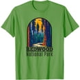 thumbnail image 1 of Redwood National Park Vintage Unisex T-Shirt for Men Women Kids Toddler,Lime Color,Size 2T, 1 of 5