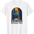 thumbnail image 1 of Redwood National Park Vintage Unisex T-Shirt for Men Women Kids Toddler,White Color,Size 4T, 1 of 5