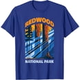thumbnail image 1 of Redwood US National Park California Gift Unisex T-Shirt for Men Women Kids Toddler,Royal Blue Color,Size 3T, 1 of 5